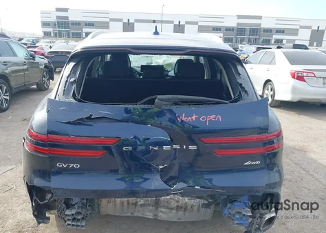 2023 Genesis Gv70 2.5T Awd z USA, uszkodzony, nr VIN KMUMADTB8PU108773